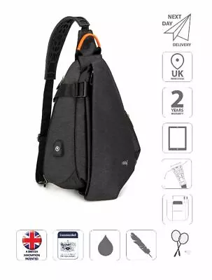 12.3  Laptop IPad Squash Badminton Crossbody Shoulder Backpack Bag Is0210 • £39.99