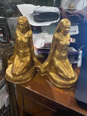 Deco Egyptian Bookends British Museum Or The Louvre • $45