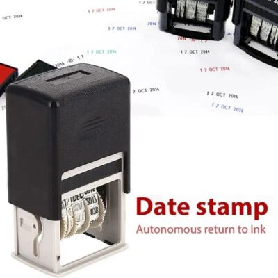 £5.05 • Buy Date Stamp - Trodat Self Inking Rubber Stamp Print - Mini Dater