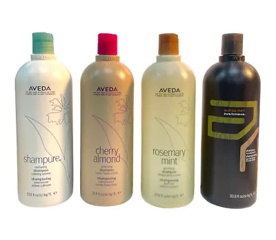 Aveda Men Shampoo -Shampure-Cherry Almond-Rosemary Mint-(33.8oz) NEW YOU PICK • $7.99