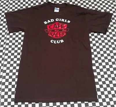 Cafe Racer - Mazda Rotary Night Club T-Shirt - Bad Girls Club - Chocolate Small • $15