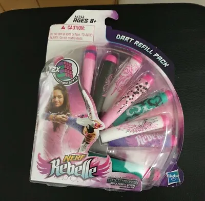 Nerf Rebelle Dart Refill Pack Pink Collectible Darts • $25
