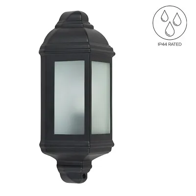 £19.99 • Buy Aluminium Outdoor Wall Lantern Traditional Light LED Bulb Garden Porch Lighting