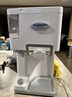 Cuisinart Soft Serve Ice Cream Maker Machine EXCELLENT CONDITION • $80