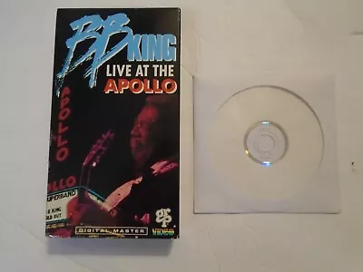 B B King Live At The Apollo VHS + Bonus DVD Dub Of The Concert • $7.50