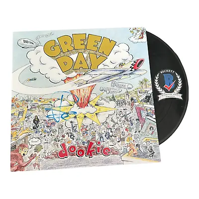 Billie Joe Armstrong Signed Auto Green Day  'dookie' Album Vinyl Lp  Bas Beckett • $799