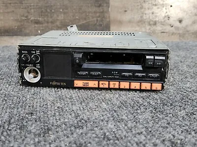 VINTAGE Fujitsu Ten Auto AM Tape Radio R-652 Made In Japan Old Car Radio • $49.99