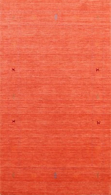 $175.46 • Buy Little Character Animals Gabbeh Oriental Area Rug Wool Hand-Knotted Tribal 4x6