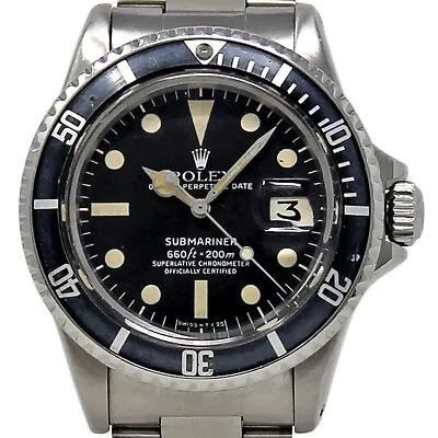 Rolex Submariner Vintage 1970's 1680 40mm Automatic Stainless Steel #1205-1  • $13995