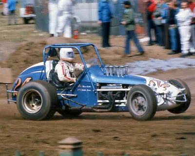 Dana Carter 1975 #24 Sprint Car On Track Racing On Track 8x10 Glossy Photo • $2.69