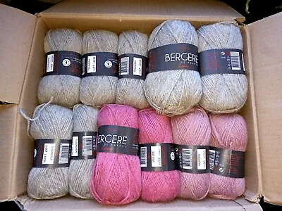 £4.99 • Buy New Bergere De France Wool Worsted & Alpaca Lima DK Various Colours