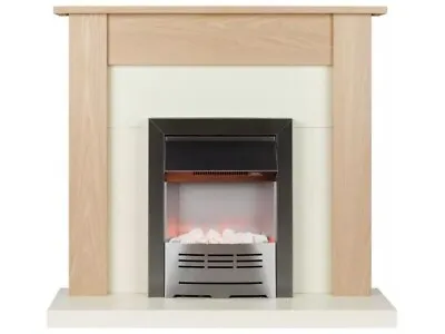 Beldray Earlesworth Elec Fire Suite Oak • £189.99