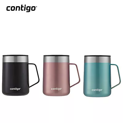 $36.99 • Buy New CONTIGO Streeterville Thermos Coffee Travel Mug Drink Flask 414ml