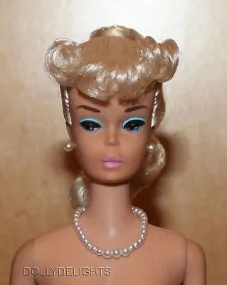 White Graduated Pearl NECKLACE & EARRINGS Made For Vintage Barbie *Repro* • $11.99