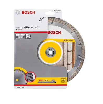 Bosch Diamond Disc 230mm   9  Angle Grinder Concrete / Brick Cutting Blade  • £19.99