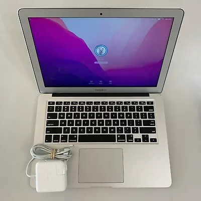 Apple MacBook Air 13  I5-1.6GHz CPU 128GB SSD MJVE2LL/A MacOS Monterey Warranty • $369