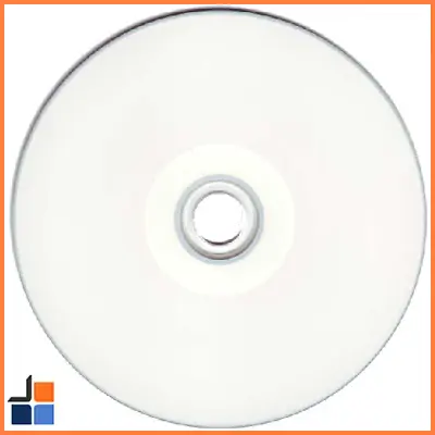 Acu-Disc Blu-Ray BD White Inkjet Printable BD-R Discs In Sleeves 50GB 4x BDR UK • £12