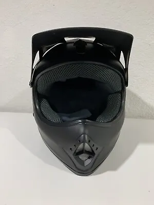 Polaris MOTO EC Full Face Helmet Dot Matte Black Medium - Ece22-05 LIKE NEW • $27.95