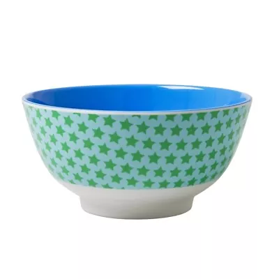 RICE Melamine Bowl In Blue Star Print • £8.50