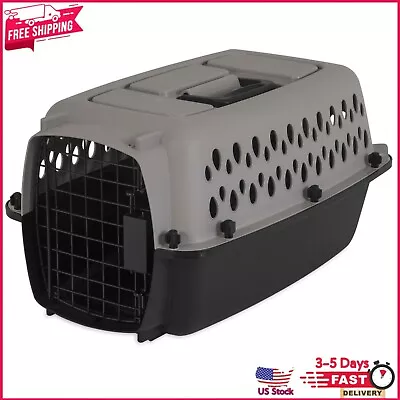Life Pet Kennel Small 23  Dog Crate Plastic Travel Pet Carrier For Pets Up To 1 • $23.84