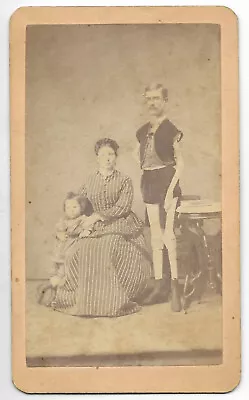 Antique LIVING SKELETON Isaac Sprague CIRCUS SIDESHOW Freak Show CDV PHOTO • $129.95