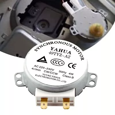 Affordable And Reliable Motor For Microwave Oven Turntable 220 240V 5 6 RPM • £5.83