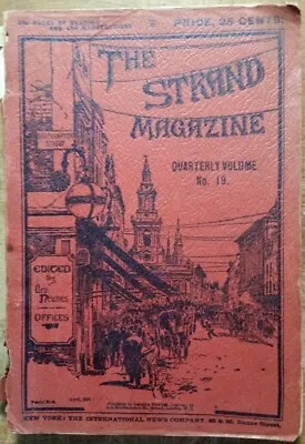 Nov 1899-Jan 1900 The Strand Magazine The Croxley Master Parts 1-3 A Conan Doyle • $375