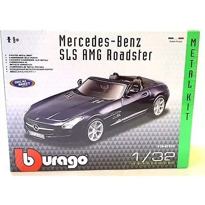 Bburago B18-45135 Mercedes-Benz SLS AMG Roadster Model Kit 1:32 Scale • $19.99