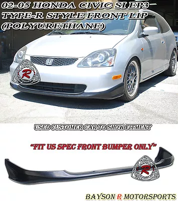 Fits 02-05 Honda Civic 3dr Si EP3 TR-Style Front Lip (Urethane) • $124.99