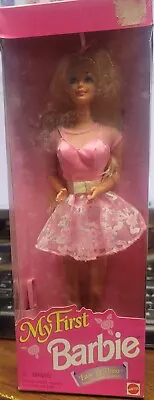 My First Barbie Easy To Dress New 1996 VTG Pink Box Mattel 14592 • $20