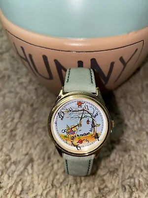 $199 • Buy Fossil Disney Watch Collector Club Series 6 Hunny Pot Green, And Tigger Too.