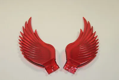 Red Wings For Flying Goddess Angel Novelty Custom Hood Ornament New • $29.75