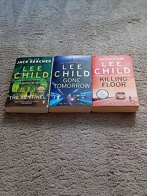 £3.75 • Buy Lee Child Jack Reacher Paperback Books Bundle X 3