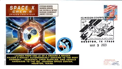 2023 NASA/SpaceX Crew-6 ISS Docking Houston 3 March Lollini • $6