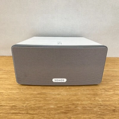 $259 • Buy Sonos Play 3 Wireless Music Streamer Bookshelf Desk Home Speaker Grey & White