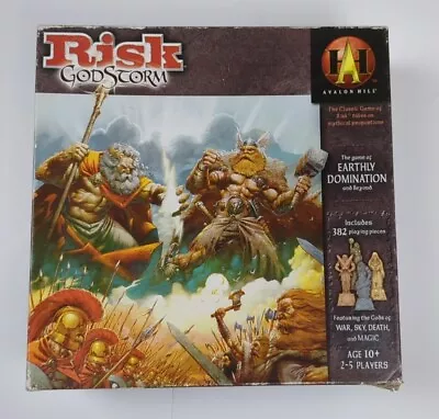 Risk Godstorm The Board Game Of Earthly Domination & Beyond (complete) • $21.99