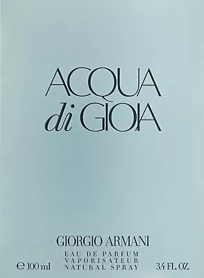 Giorgio Armani Acqua Di Gioia Pour Femme 100ml • £141.24