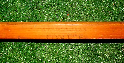 Vintage Hamilton College Wood Hockey Stick Right Handed Strong 56  • $79.99