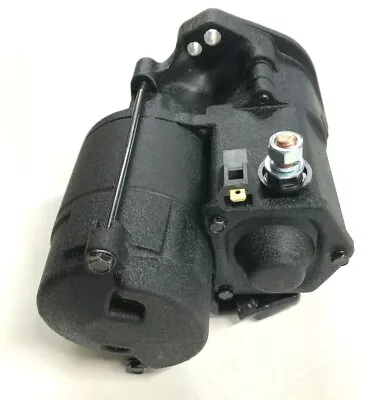 $202.99 • Buy Ultima Black 1.4kw Side Post Thunderfire Starter For 1989-2006 Harley Big Twin