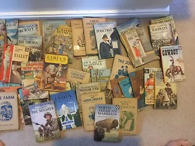 Collection Of 59 Ladybird Books . Mainly 1950s-60s. Mixed Condition. Vintage. • £20