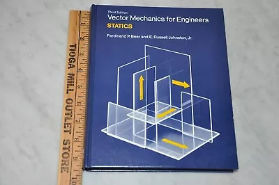 Vector Mechanics For Engineers : Statics    Vintage 1977 • $24.99