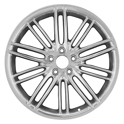 20x8 10 Double Spoke Used Aluminum Wheel; Take-Off Metallic Polished 560-03937 • $334.89