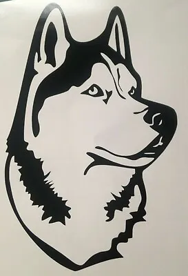 £2.80 • Buy 1x Husky Wolf Vinyl Sticker Decal Car Camper Dog Van Graphic Bumper 4.5x6in
