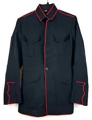 USMC Marine Corps Enlisted Dress Blues Blouse Jacket Size 38L 38 Long • $42.49