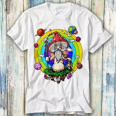 £7.15 • Buy Magic Mushroom Rainbow Buddha Yoga Zen Om T Shirt Meme Gift Top Tee Unisex 1167