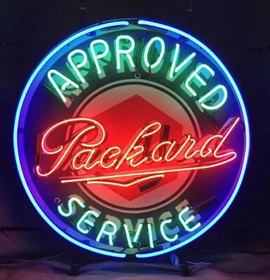 New Approved Service Packard Neon Light Sign 24 X24  Lamp HD Vivid Printing • $258.24