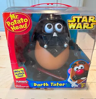Vintage Star Wars Playskool Mr. Potato Head Darth Tater Figure • $0.99
