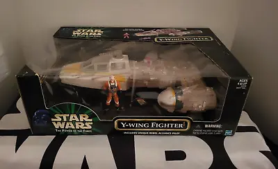 Y-Wing Fighter 1997 STAR WARS Power Of The Force POTF MIB New Sealed #3 • $174.98