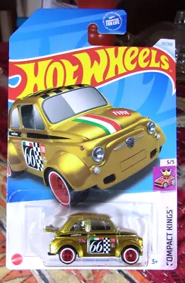 Hot Wheels 2024 - Gold - '60’s Fiat 500D Modificado - Super Treasure Hunt! • $27