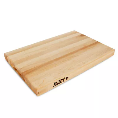 John Boos Maple Wood Edge Grain Reversible Cutting Board 18 X 12 X 1.5 Inches • $94.95